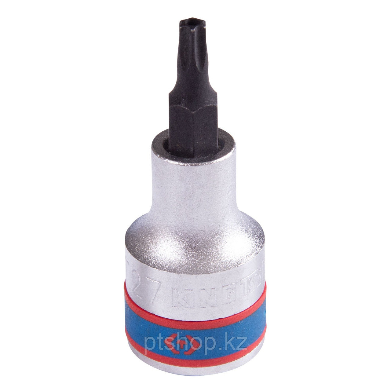 KING TONY Насадка (бита) торцевая 1/2", Torx, T27, L = 60 мм, с отверстием KING TONY 402727