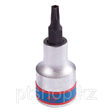 KING TONY Насадка (бита) торцевая 1/2", Torx, T27, L = 60 мм, с отверстием KING TONY 402727, фото 1