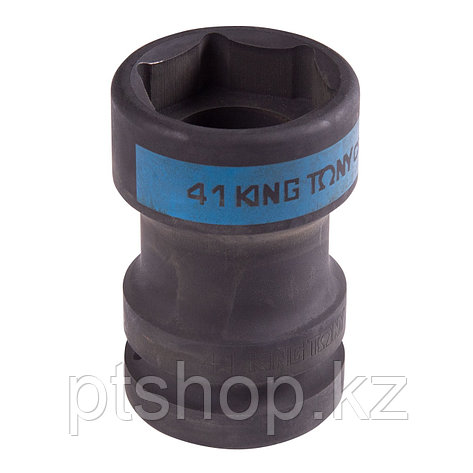 KING TONY Головка торцевая ударная 1", Square 20 мм х Hex 41 мм, футорочная KING TONY 85452041M, фото 1