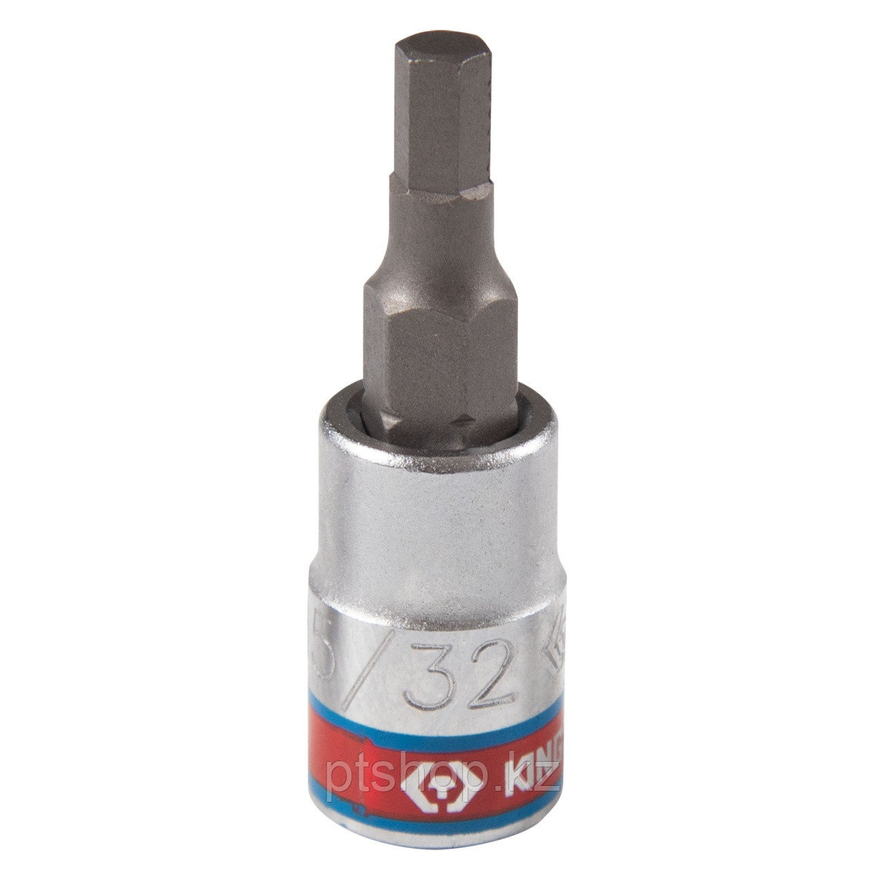 KING TONY Насадка (бита) торцевая 1/4", Hex, 5/32", L = 37 мм KING TONY 203505S