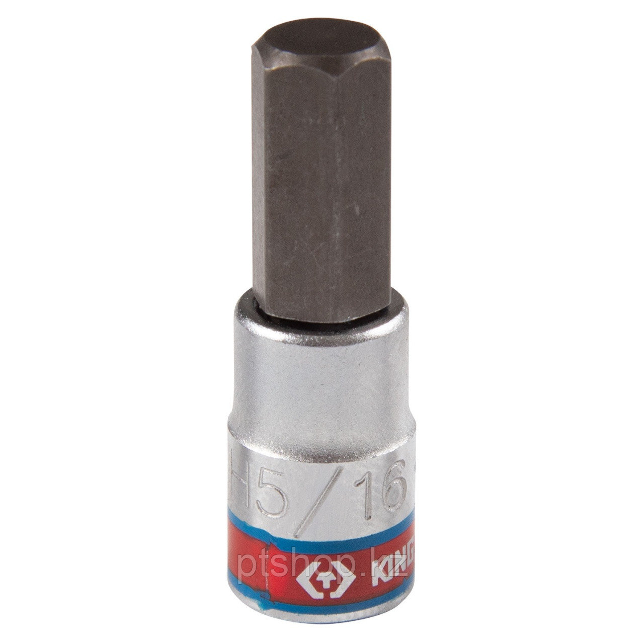 KING TONY Насадка (бита) торцевая 1/4", Hex, 5/16", L = 37 мм KING TONY 203510S