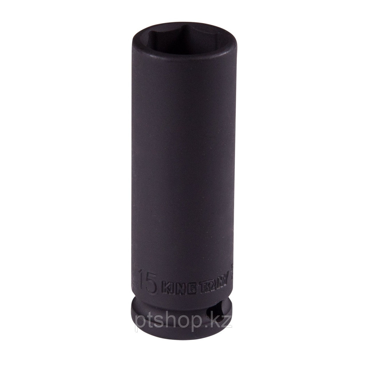 KING TONY Головка торцевая ударная глубокая шестигранная 3/8", 15 мм KING TONY 343515M