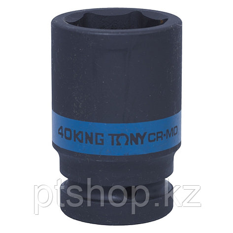 KING TONY Головка торцевая ударная глубокая шестигранная 1", 40 мм KING TONY 843540M, фото 1