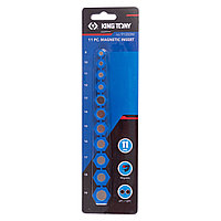KING TONY Набор магнитных вставок в торцевые головки 8-19 мм, 11 предметов KING TONY 91000M
