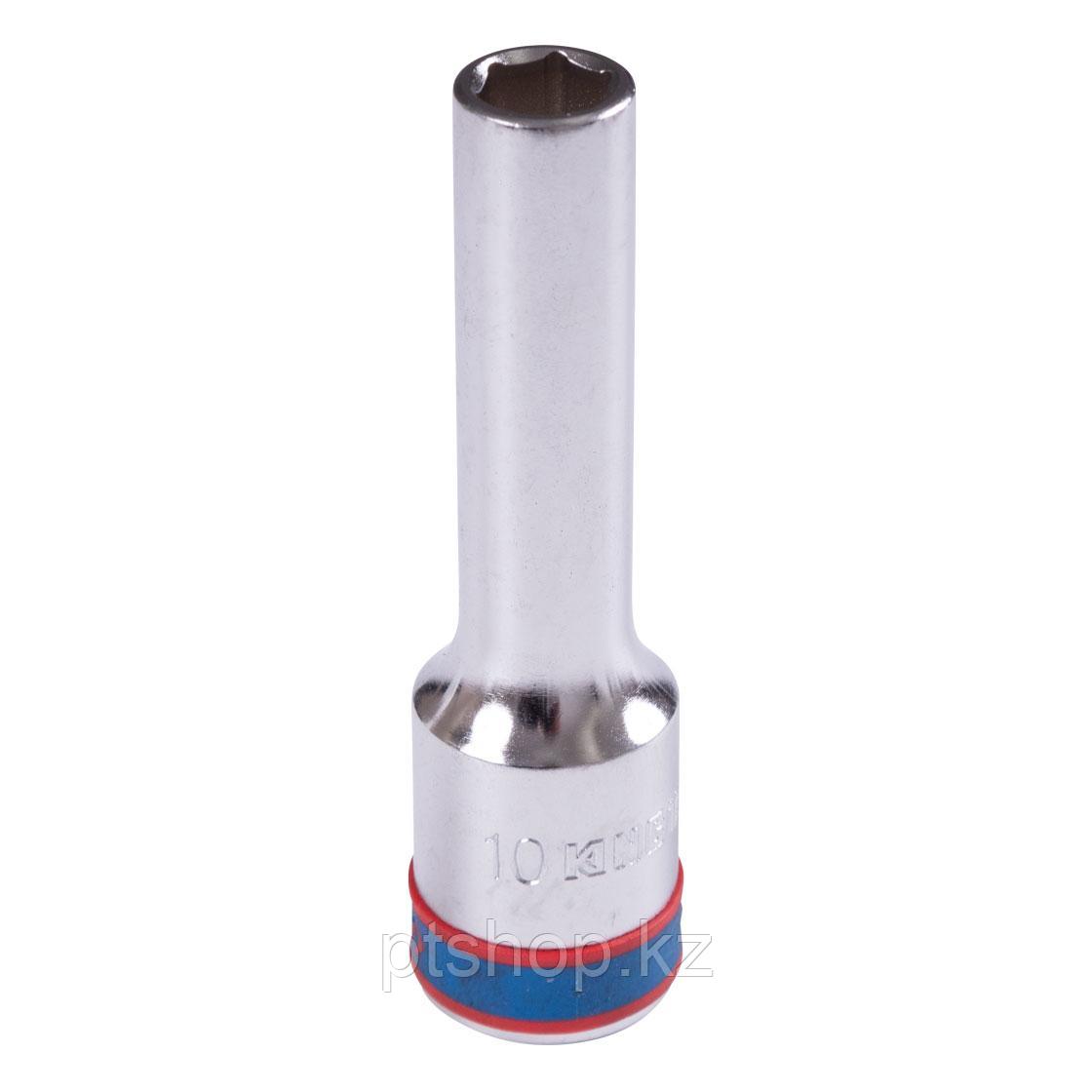 KING TONY Головка торцевая глубокая шестигранная 1/2", 10 мм KING TONY 424510M