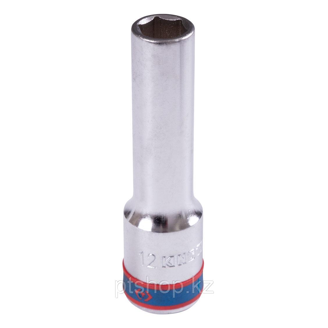 KING TONY Головка торцевая глубокая шестигранная 1/2", 12 мм KING TONY 424512M