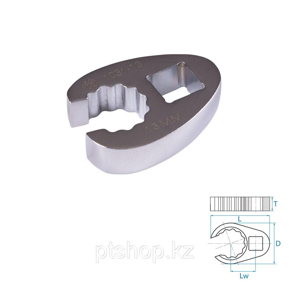KING TONY Ключ разрезной (воронья лапка) 13 мм, 3/8" KING TONY 1031-13R