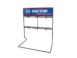 KING TONY Прикассовая стойка с крючками KING TONY 87152