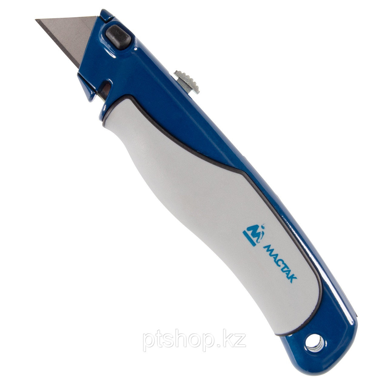 МАСТАК Нож со сменными трапециевидными лезвиями, 19 мм МАСТАК 321-10001 - фото 1 - id-p110607585