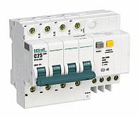 Выключатель автоматический дифференциального тока 4п (3P+N) D 25А 30мА тип AC ДИФ-101 со встроен. защитой от