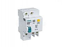 Выключатель автоматический дифференциального тока 2п (1P+N) C 63А 30мА тип AC ДИФ-101 со встроен. защит. от