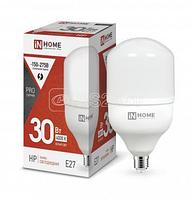 Лампа светодиодная высокомощная LED-HP-PRO 30Вт цилиндр 4000К нейтр. бел. E27 2850лм 230В IN HOME