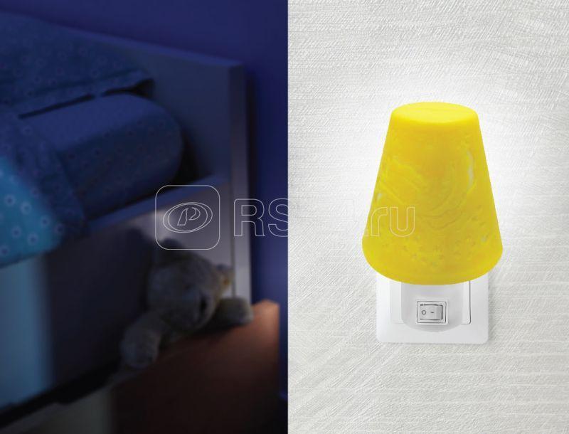 Светильник светодиодный NL-192 "Светильник желтый" 220В ночник с выкл. Camelion 12908 - фото 4 - id-p110614720