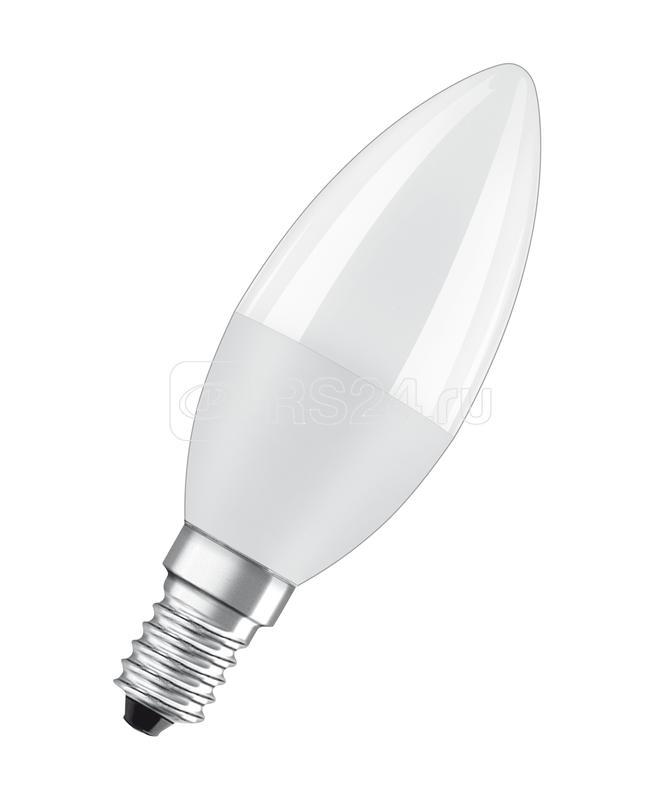 Лампа светодиодная LED Value LVCLB75 10SW/830 10Вт свеча матовая E14 230В 10х1 RU OSRAM 4058075579125 - фото 1 - id-p110613171