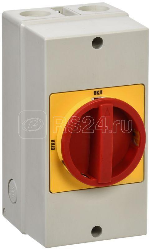 Переключатель кулачковый ПКП10-13/К 10А на 2 полож. откл.-вкл. 400В IEK BCS33-010-1 - фото 1 - id-p110616095
