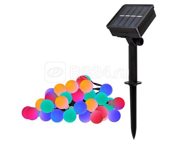Светильник светодиодный SLR-G07-30M садовый; гирлянда матов. шарики мультицвет солнечная батарея ФАZА 5040847 - фото 1 - id-p110615150