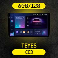 Автомагнитола Teyes CC3 6GB/128GB