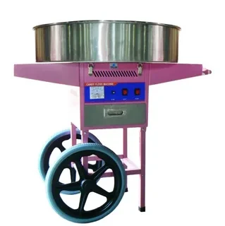 Аппарат для производства сахарной ваты HEC-04C (с тележкой) - фото 1 - id-p87680149