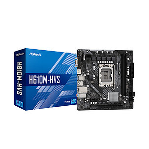 Материнская плата ASRock H610M-HVS, фото 1