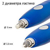 Ластик электрический BRAUBERG "X-ERASE", питание от 2 батареек ААА, + 16 сменных ластиков, 229608, фото 6