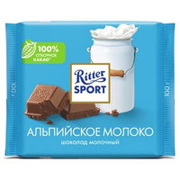 Ritter Sport шоколад молочный Альпийское молоко, 100 гр