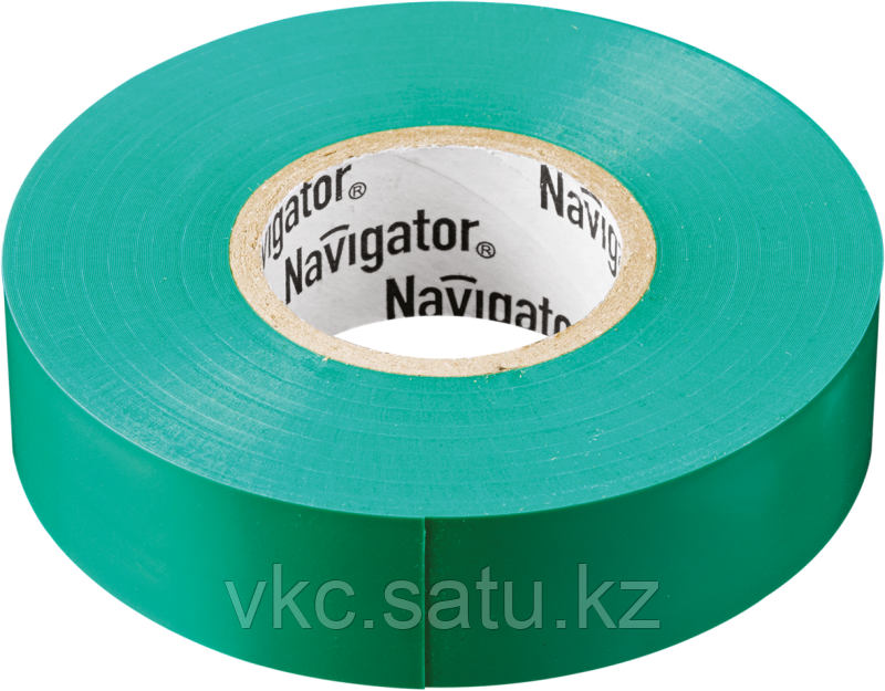 Изолента ПВХ 19мм (рул.20м) зел. NIT-A19-20/G Navigator 71113 - фото 1 - id-p110634799