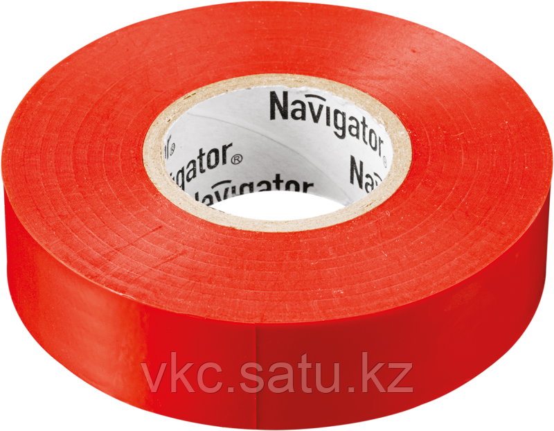 Изолента ПВХ 19мм (рул.20м) красн. NIT-A19-20/R Navigator 71111 - фото 1 - id-p110634801