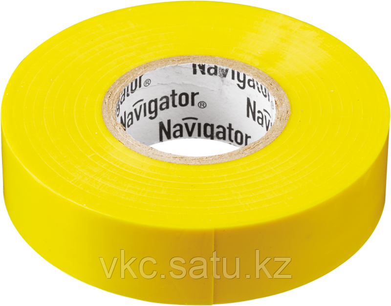 Изолента ПВХ 15мм (рул.20м) желт. NIT-B15-20/Y Navigator 71105 - фото 1 - id-p110634807