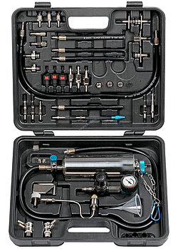 Приспособление для очистки топливных систем в кейсе