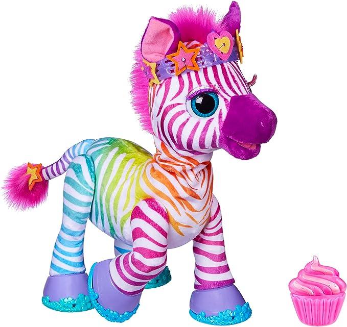 Интерактивная игрушка зебра FurReal Zenya My Rainbow Zebra