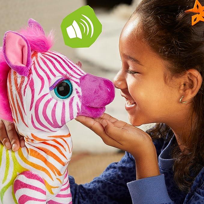 Интерактивная игрушка зебра FurReal Zenya My Rainbow Zebra