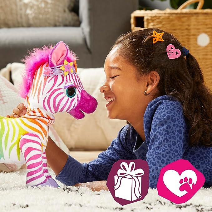 Интерактивная игрушка зебра FurReal Zenya My Rainbow Zebra