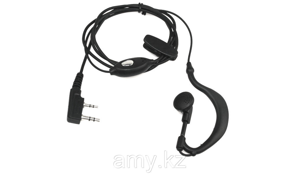 K001 / Наушники (гарнитура) для рации Baofeng / Anytone / Kenwood - фото 1 - id-p107560939