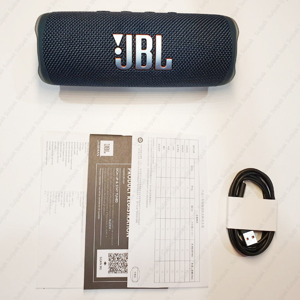 Портативная колонка JBL Flip 6 Black - фото 3 - id-p110639981