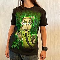 Футболка Ди - Metal Family (зелёная), фото 3