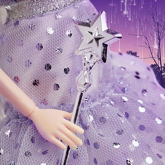 Кукла Barbie Tooth Fairy, коллекционная кукла с крыльями феи, палочка и сумка для монет - фото 4 - id-p110643370