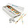 Набор настольных игр Микадо/Домино в деревянной коробке FSC®, белый; , Длина 20 см., ширина 9,2 см., высота, фото 5