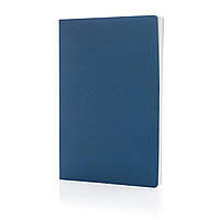 Блокнот Impact в мягкой обложке с каменной бумагой, А5, синий; , Длина 21,1 см., ширина 14,1 см., высота 1,1