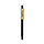 Ручка из переработанного ABS-пластика GRS с бамбуковым клипом, черный; , , высота 14 см., диаметр 1,1 см.,, фото 4