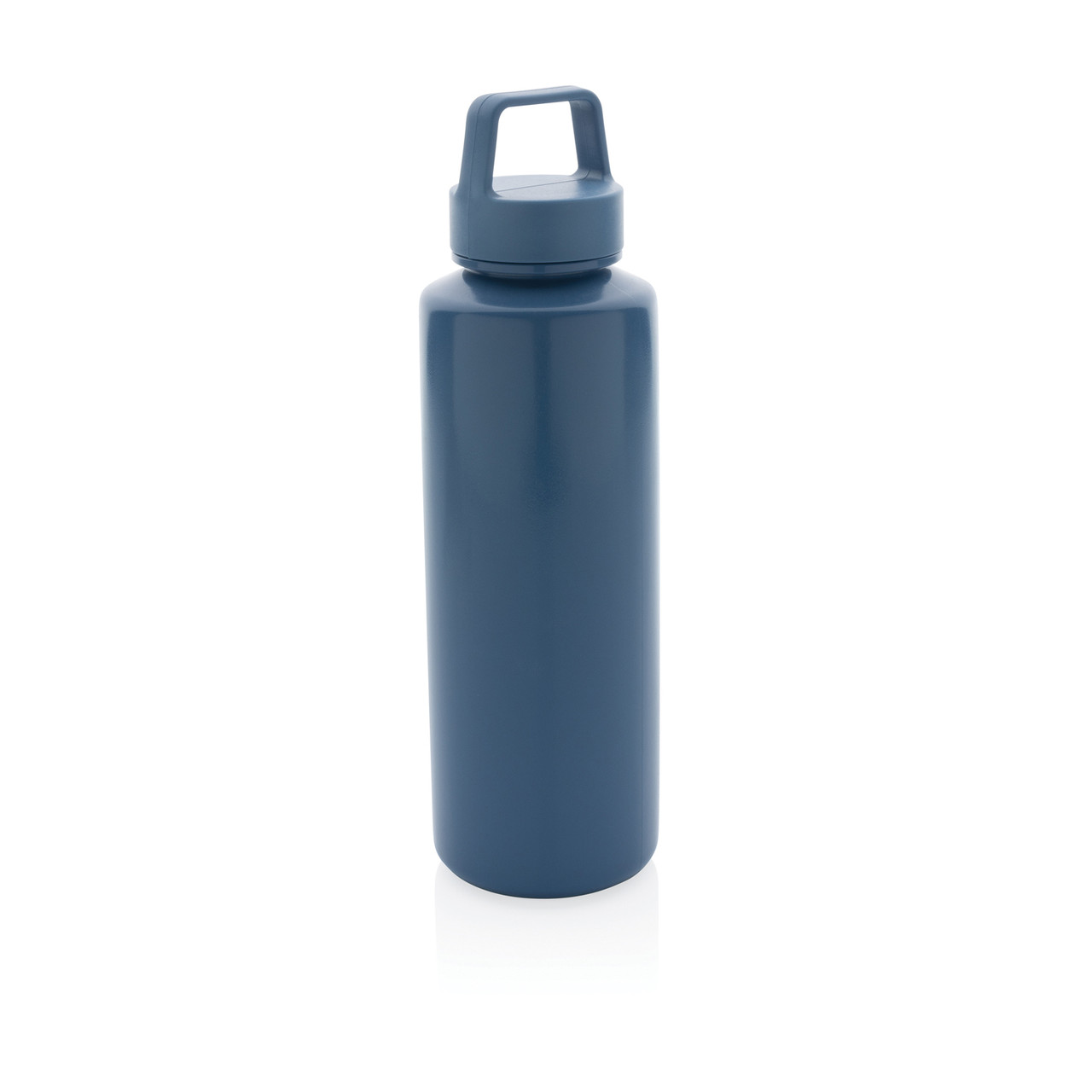 Бутылка с ручкой из переработанного полипропилена RCS, 500 мл, синий; , , высота 22,5 см., диаметр 6,6 см., - фото 1 - id-p110642165