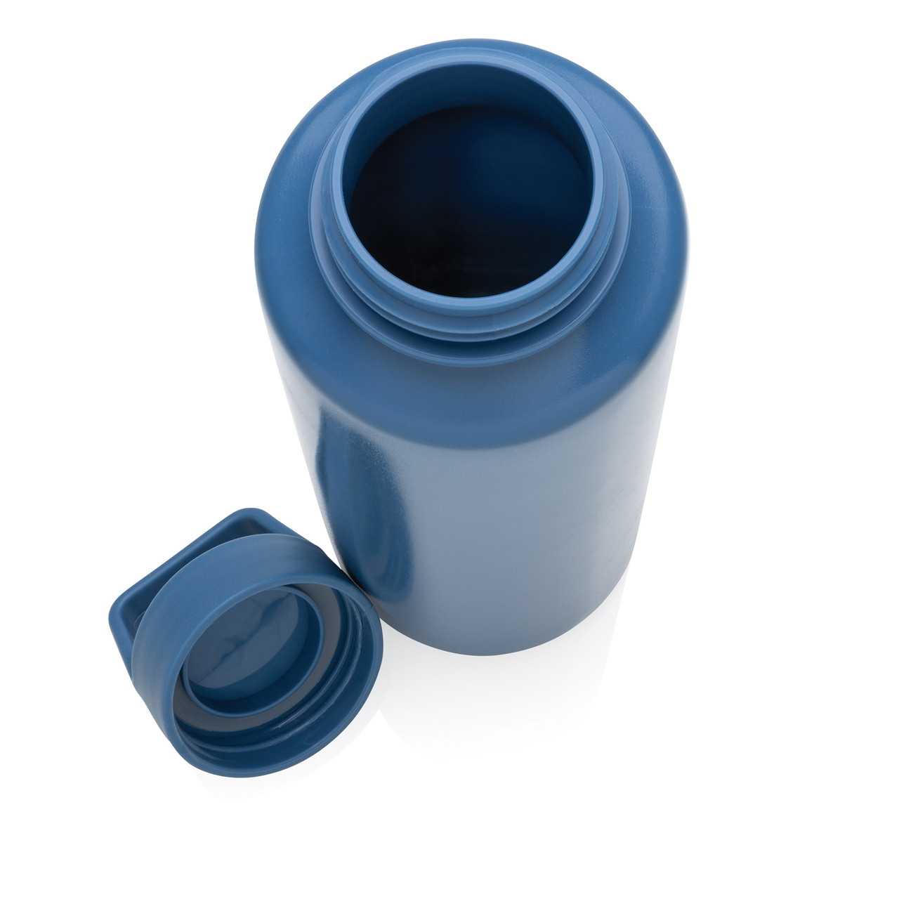 Бутылка с ручкой из переработанного полипропилена RCS, 500 мл, синий; , , высота 22,5 см., диаметр 6,6 см., - фото 3 - id-p110642165