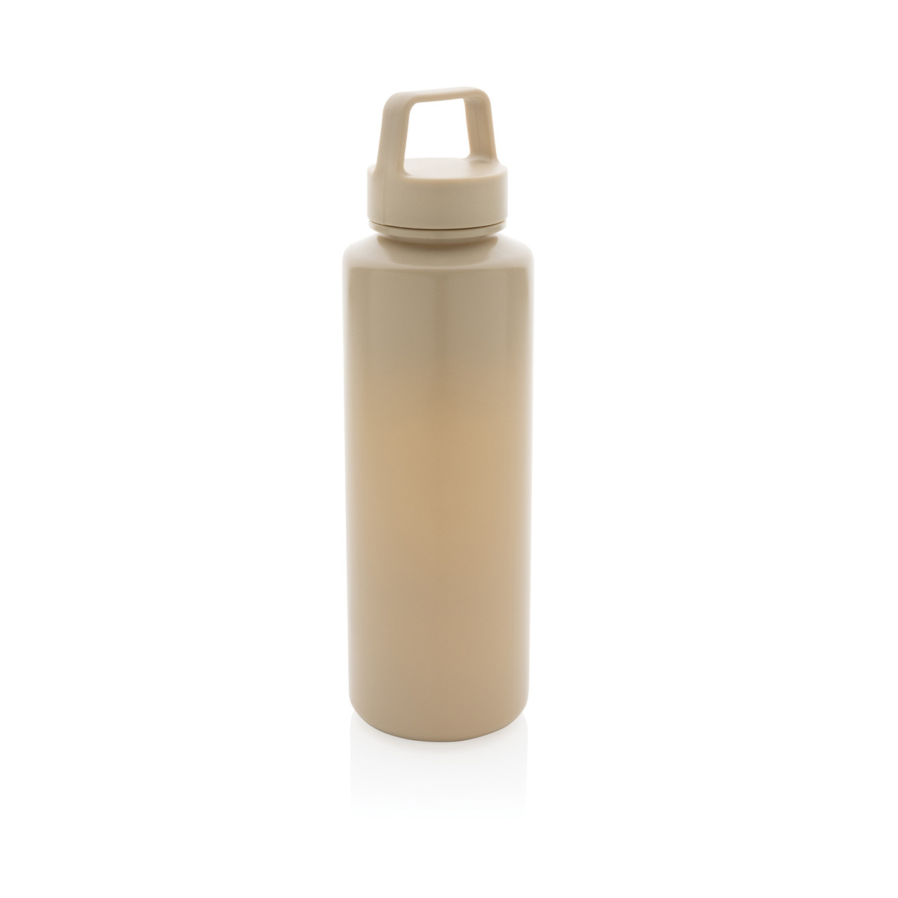 Бутылка с ручкой из переработанного полипропилена RCS, 500 мл, коричневый; , , высота 22,5 см., диаметр 6,6