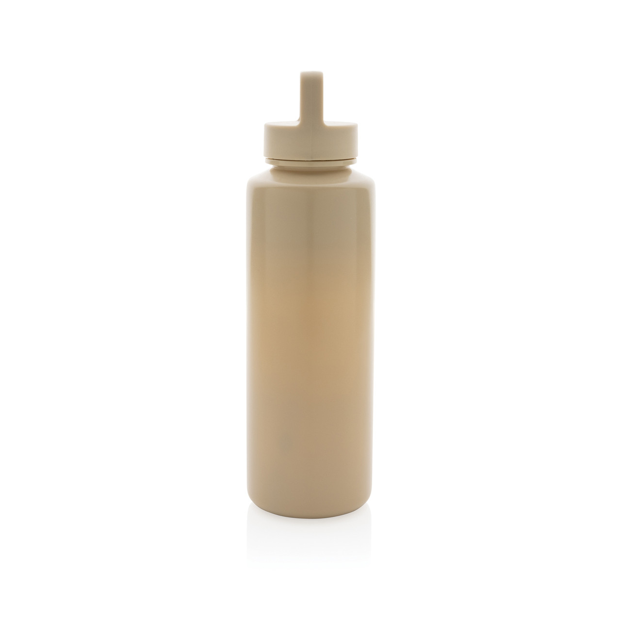 Бутылка с ручкой из переработанного полипропилена RCS, 500 мл, коричневый; , , высота 22,5 см., диаметр 6,6 - фото 2 - id-p110642167