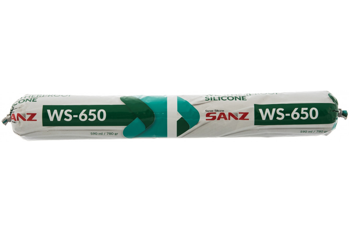 Герметик силиконовый SANZ WS-650 прозрачный, 590мл. - фото 2 - id-p110643648