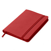 Блокнот SHADY JUNIOR с элементами планирования, А6, красный, кремовый блок, красный обрез, Красный, -, 24743