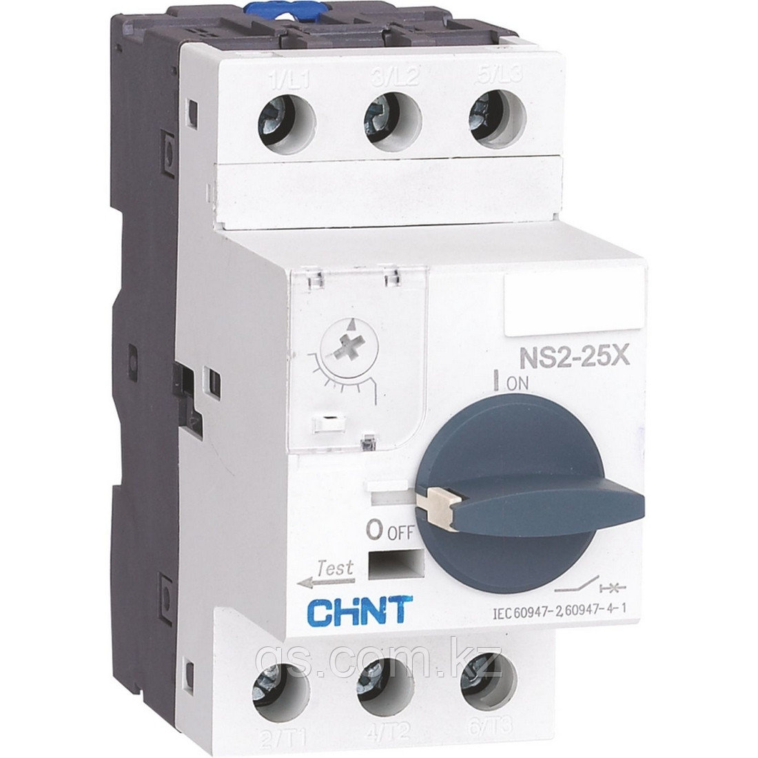 Бұрылмалы тұтқасы бар CHINT NS2-25X 2.5-4A стартері - фото 1 - id-p110641319