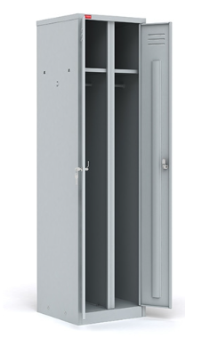 Двухсекционный металлический шкаф 1860x600x500 мм / 33 кг, для одежды ШРМ-АК - фото 3 - id-p110644267