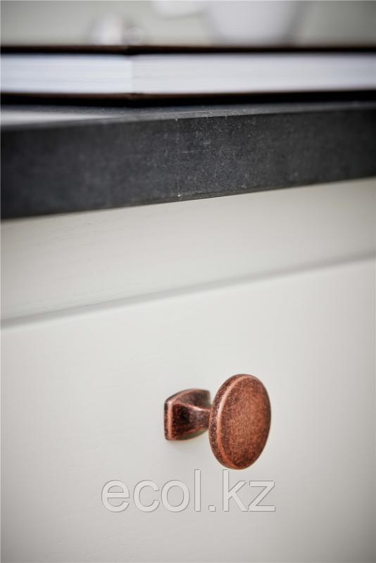 Ручка кнопка CLASSIC  antique copper H28mm Ø34mm