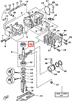 Подшипник коленвала Yamaha ASTIKA Y 4-8 93306204U0