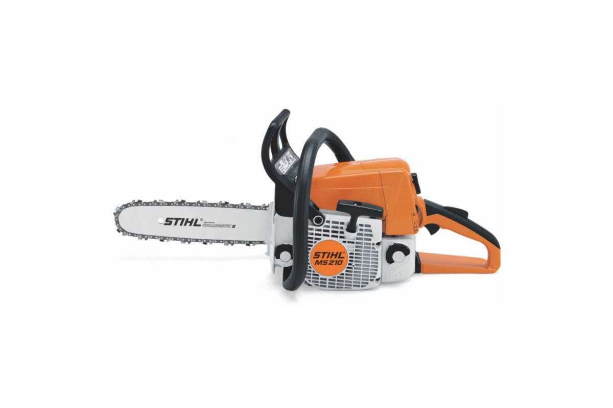 Бензопила STIHL (40 см)., MS 210 3/8 STIHL+масло+кожух+сумка - фото 2 - id-p110642438